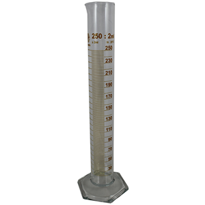 Universal Choice Omsons Measuring Cylinder With Hex Base And Spout